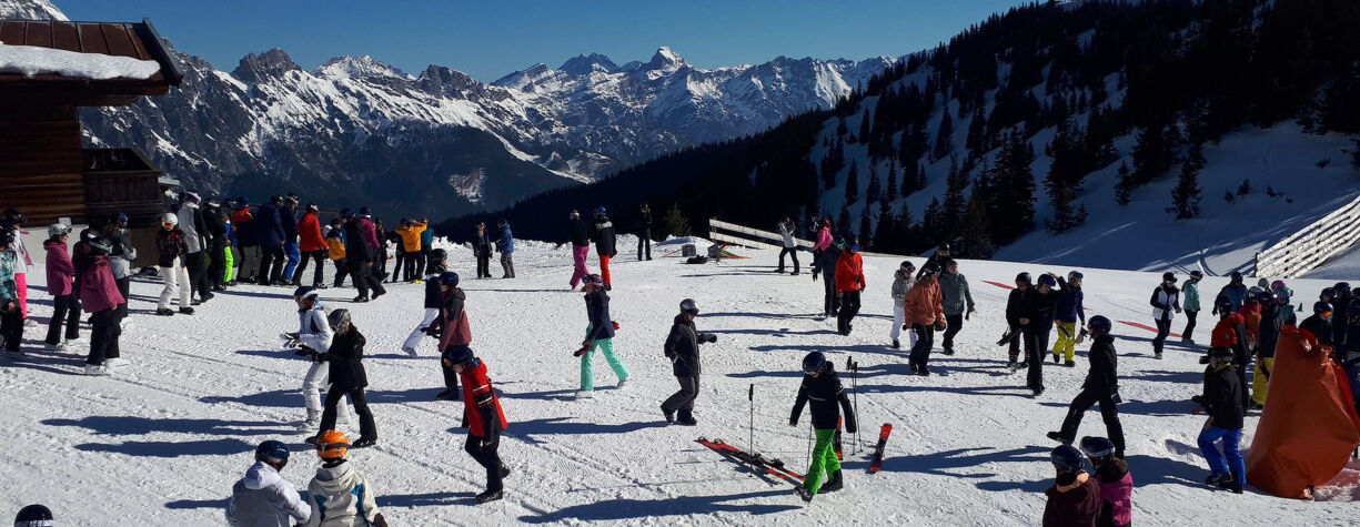 Skifahrt der 9. Klassen auf der Seidl-Alm in Österreich